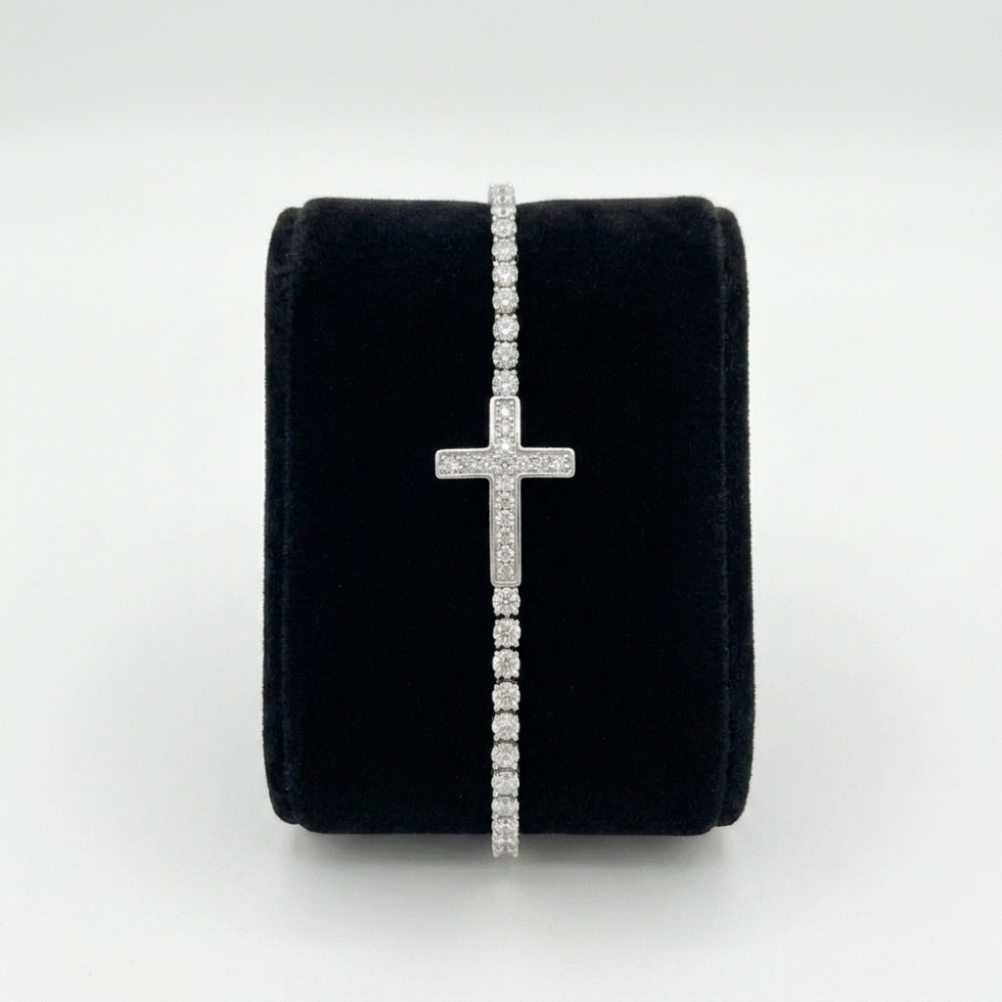 Sarah's Holy Cross Bracelet